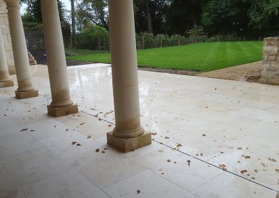 Limestone Patio